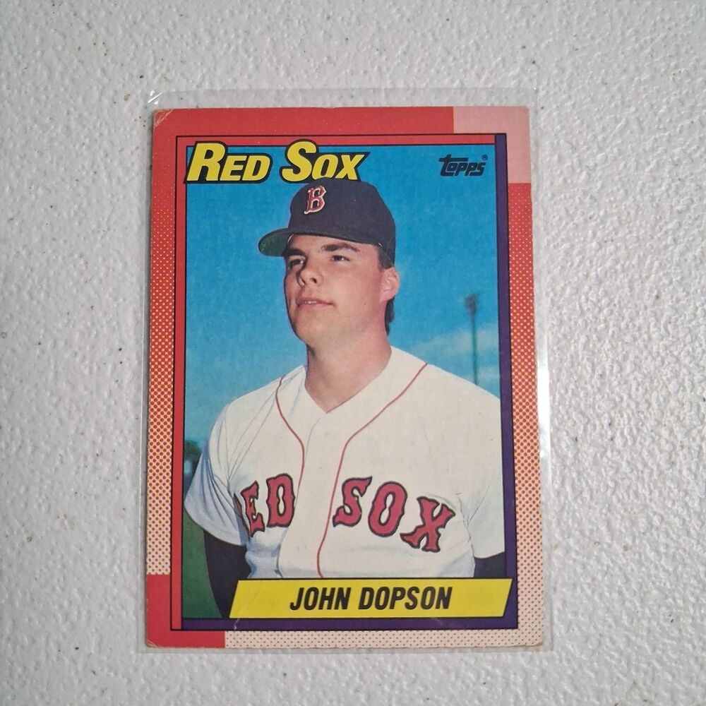 1990 Topps - John Dopson #733